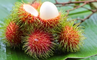 Rambutan peeled