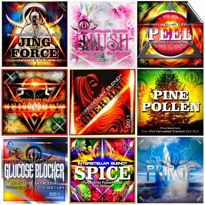 BEAUTY (Hair, Skin, Eyes, Nails, Weightloss) 9 BLEND COMBO SAMPLER : $875 Value For $395 - Save 55% NEW!