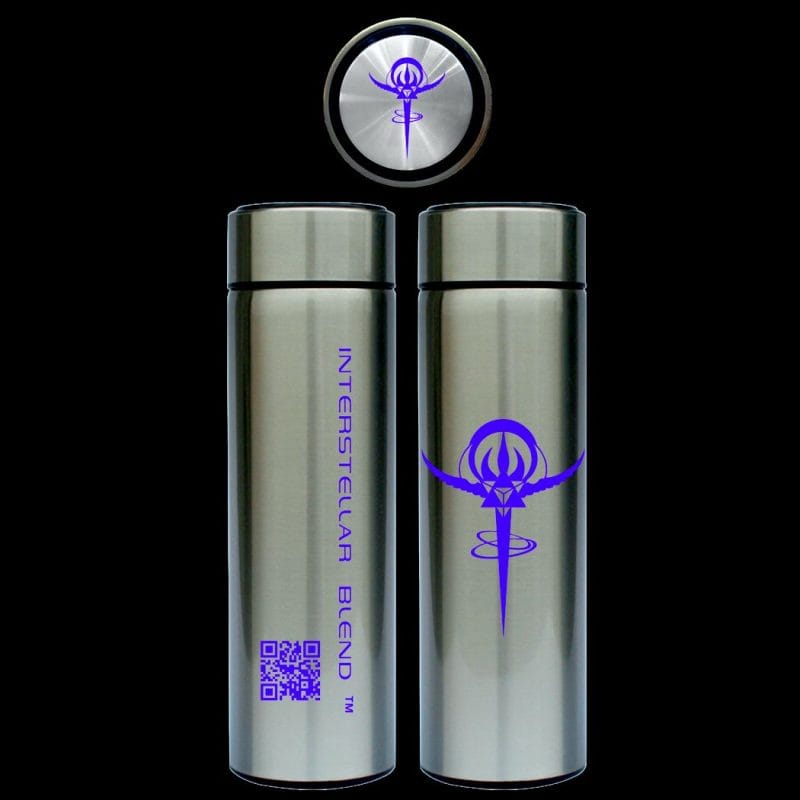 Silver (Purple Letters) Mug