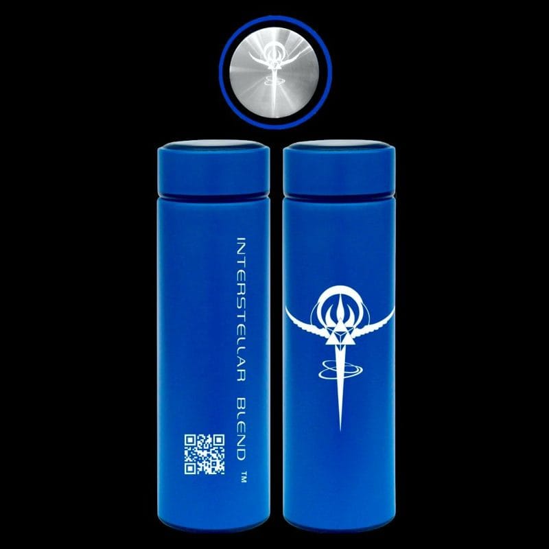 Blue (White Letters) Mug